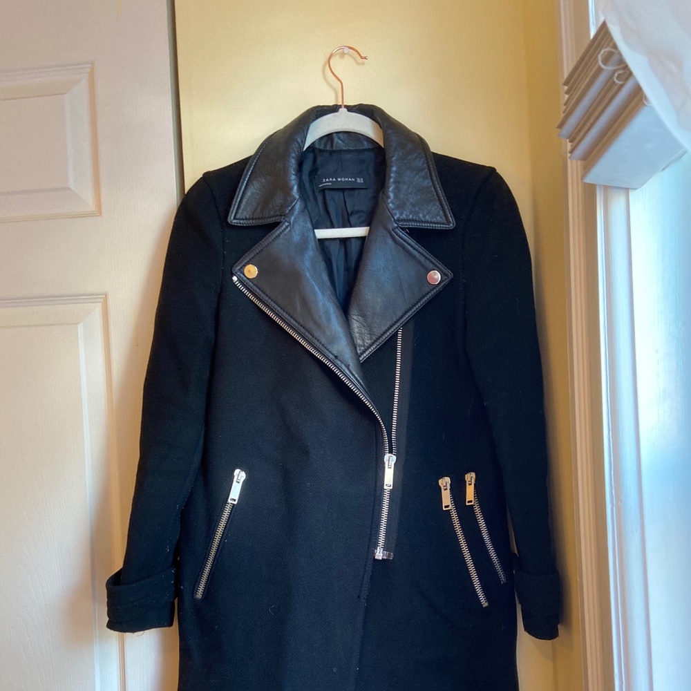 Zara Wool Blend Coat